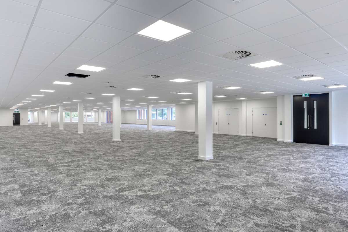Open plan offices