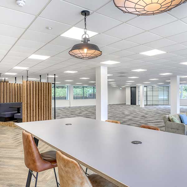 fully fitted and open plan Grade A office suites